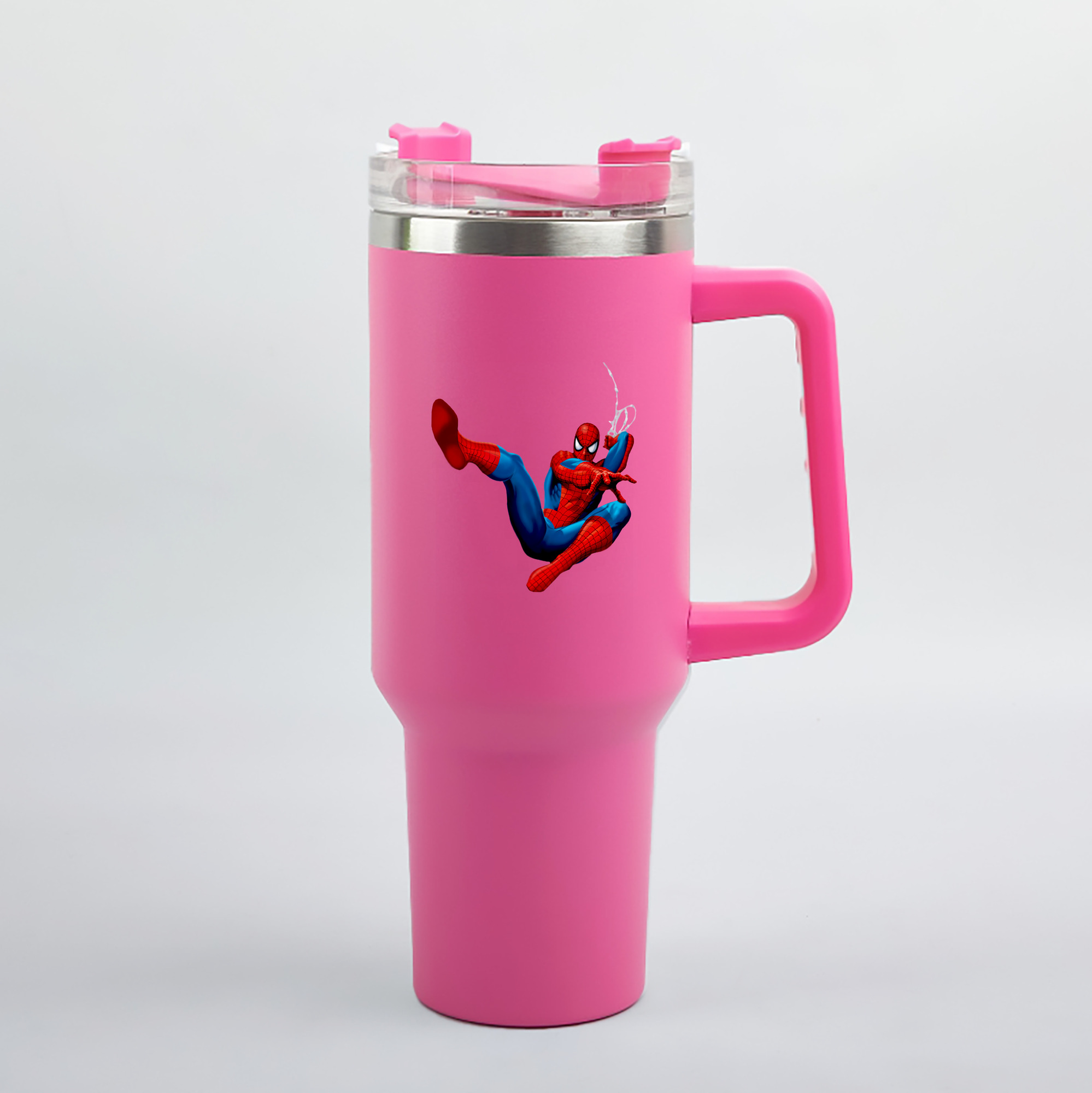 （画像用） Spider Man スパイダーマン 1200mL車用タンブラー（カラープリント）